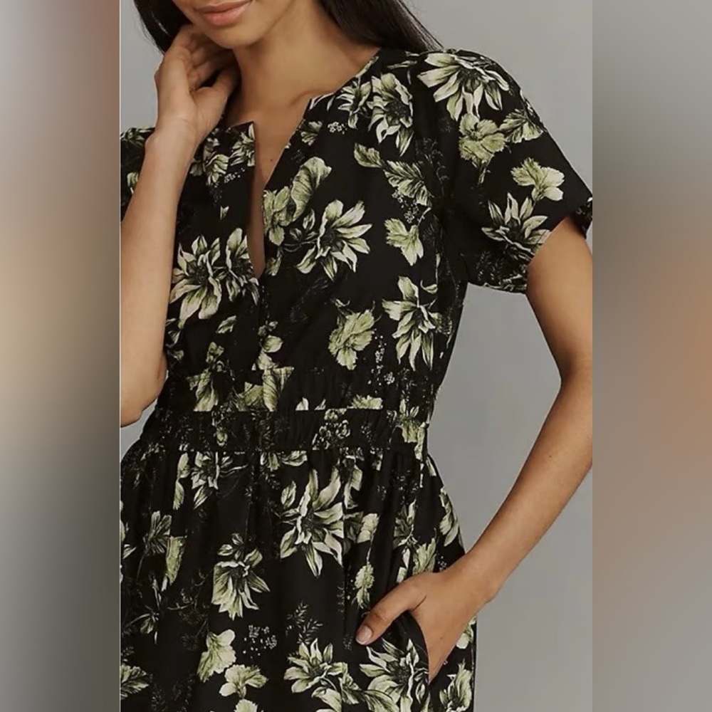 NWT Size XXSP - Anthropologie The Somerset Maxi Dress (100% Cotton)